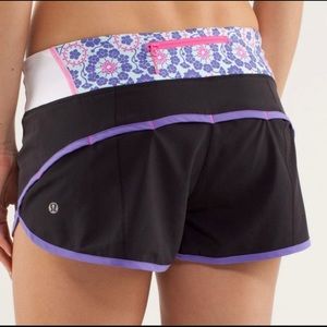 Lululemon speed shorts